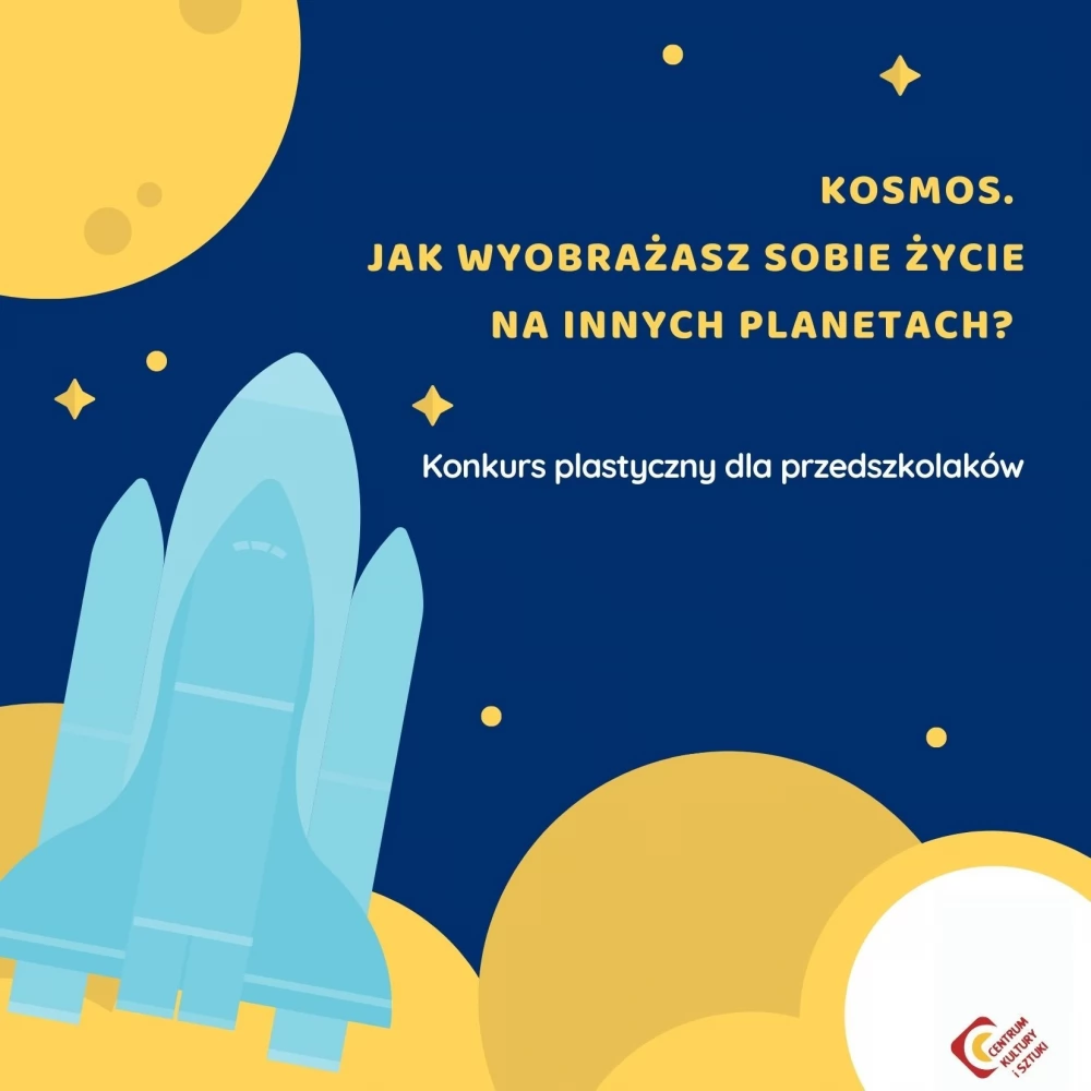 Kosmos - konkurs plastyczny dla przedszkolaków