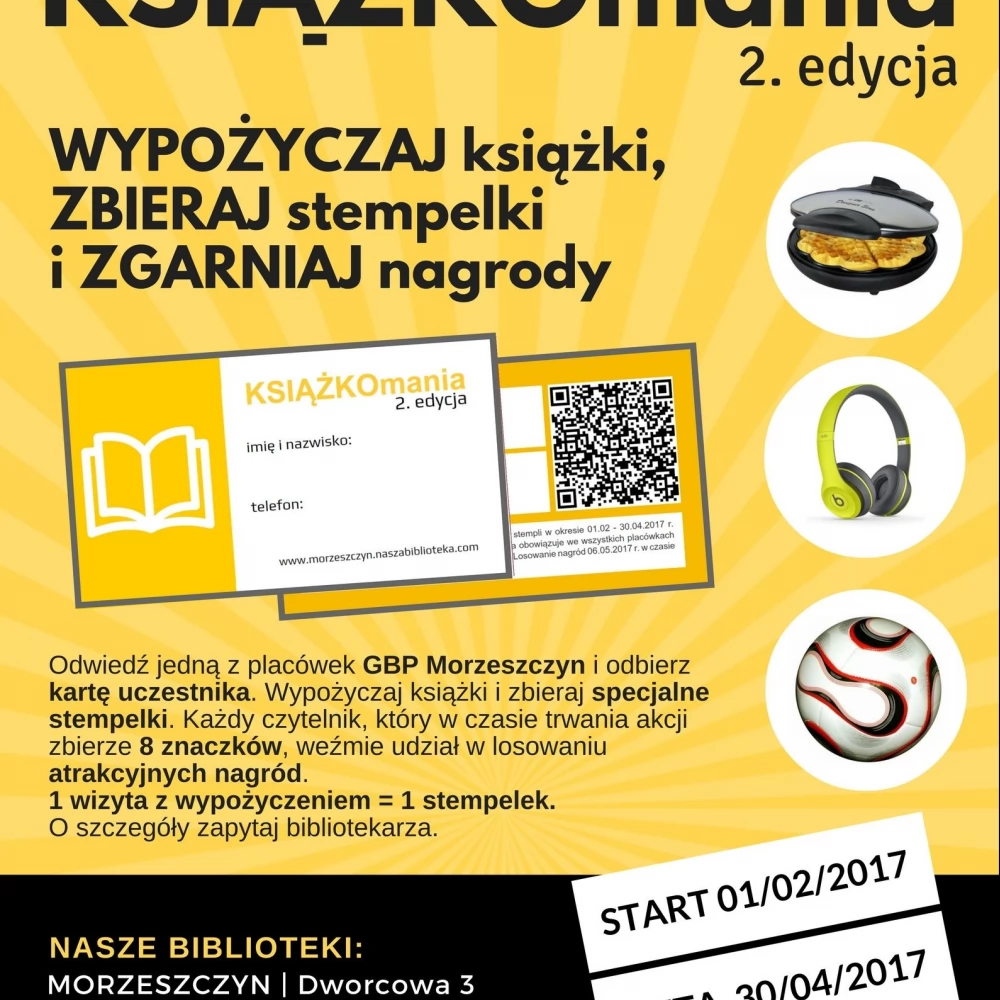 KSIĄŻKOmania - ruszyła 2. edycja!