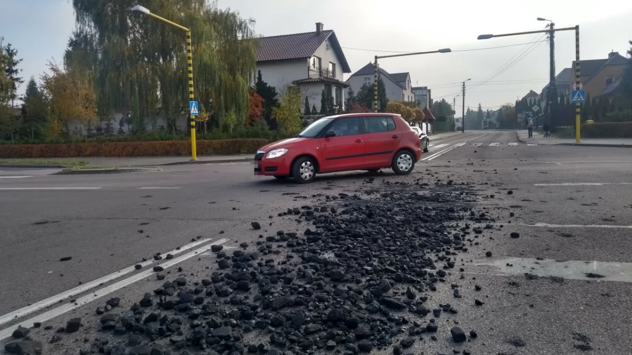 Ktoś "zgubił" ładunek