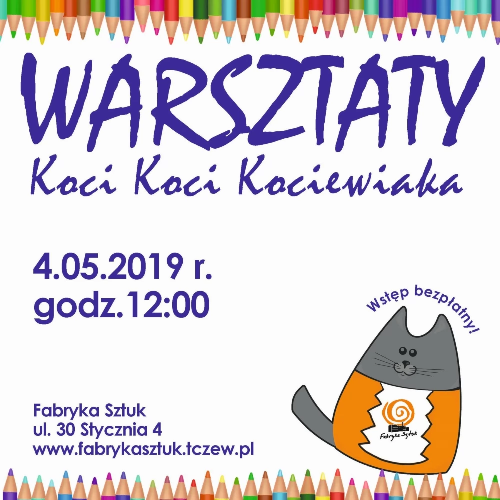 Majowe warsztaty plastyczne w Fabryce Sztuk