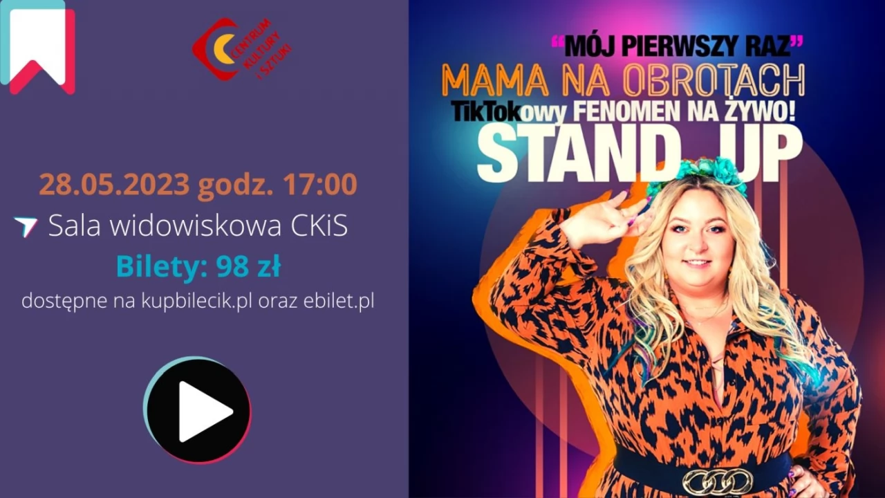 Mama na obrotach w debiutanckim programie "Mój pierwszy raz" - stand-up