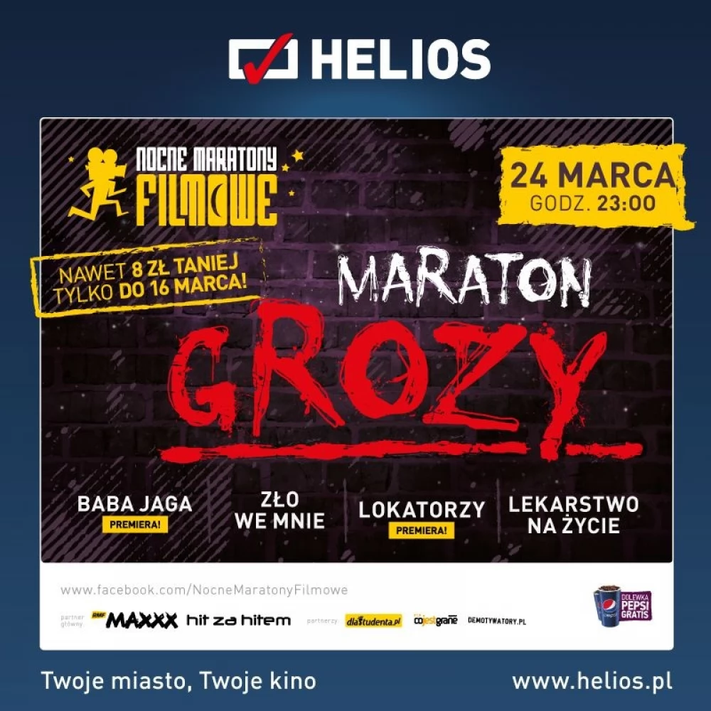 Maraton Grozy w kinach Helios!