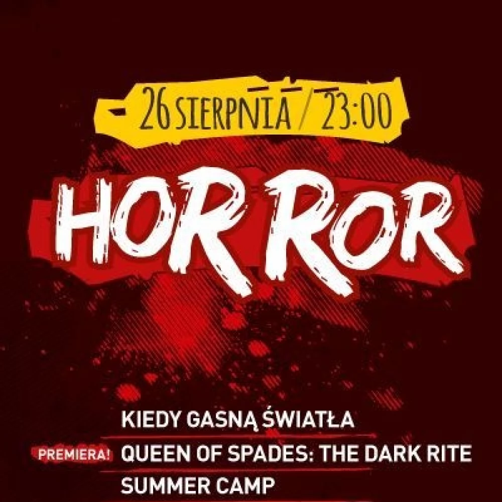 Maraton horrorów