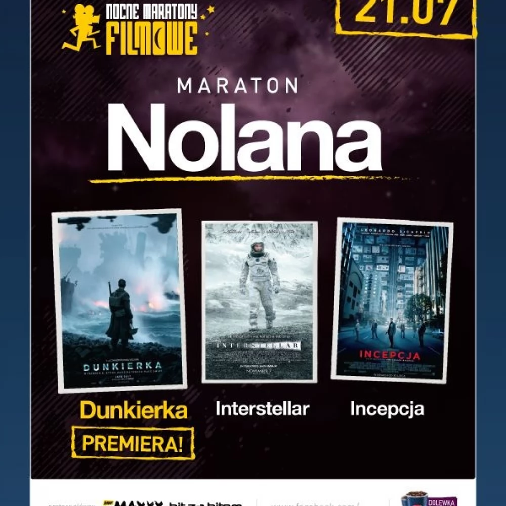Maraton Nolana: Dunkierka, Interstellar, Incepcja