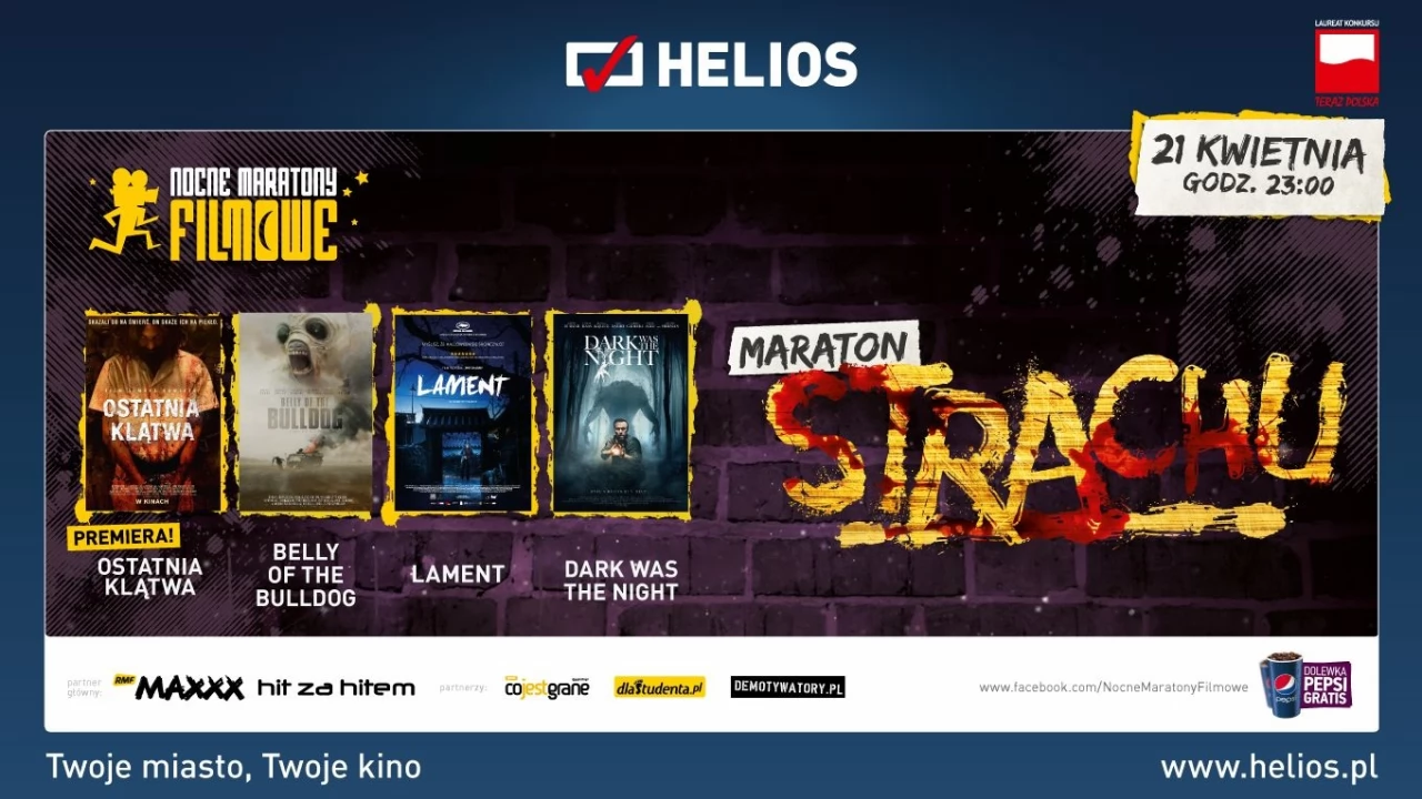 Maraton Strachu w kinach Helios!