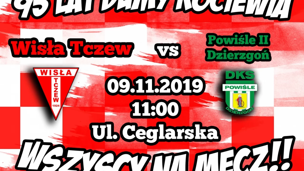 Mecz o mistrzostwo V ligi WISŁA TCZEW - Powiśle II Dzierzgoń