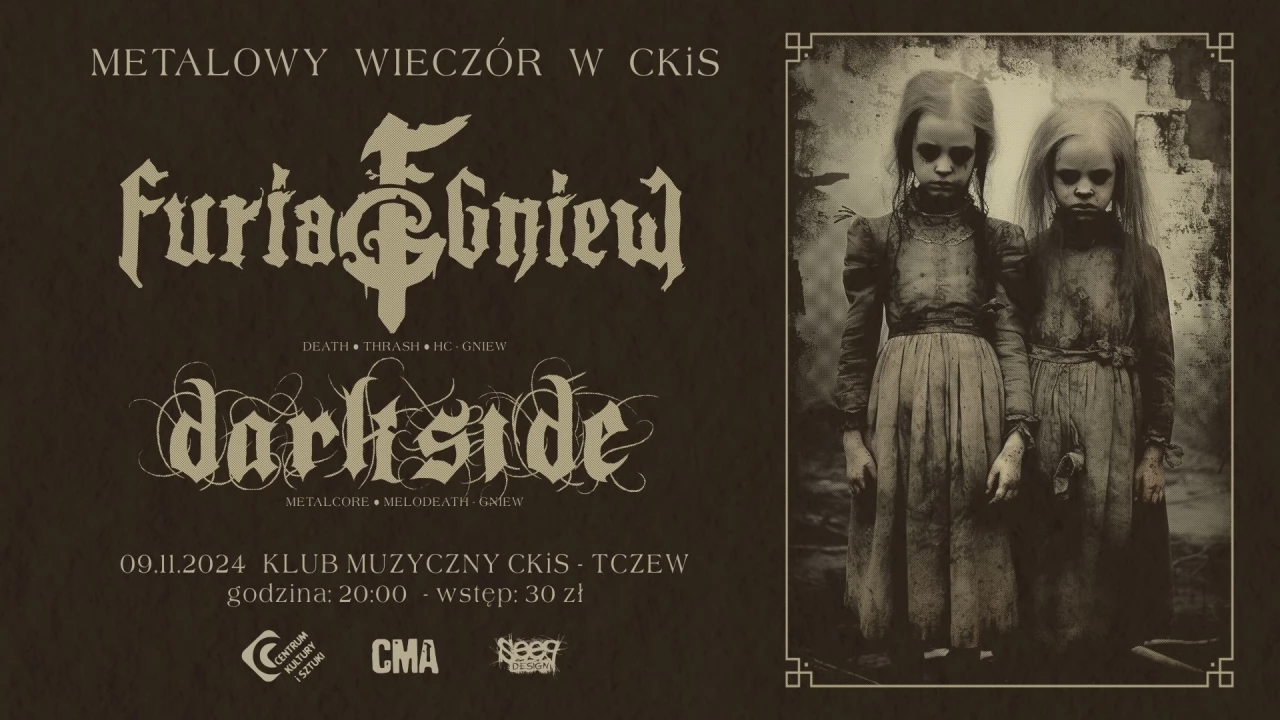 Metalowy wieczór w CKiS: Furia Gniew /Dark Side