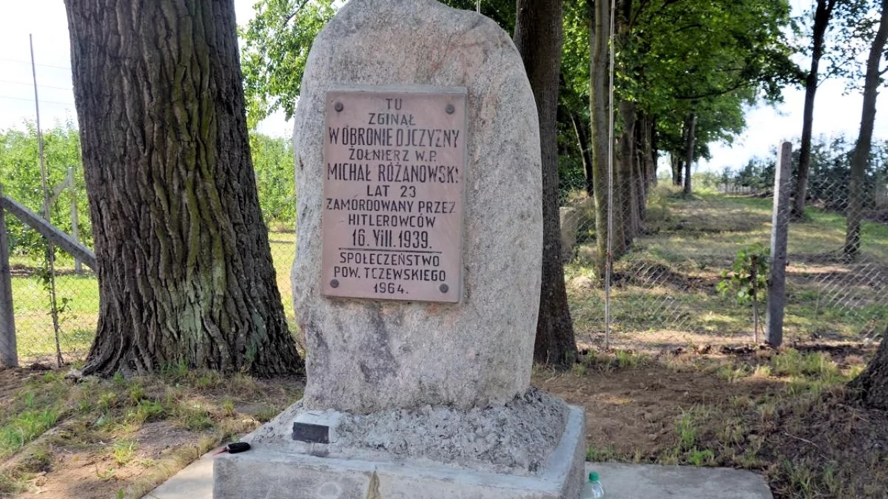 Michał Różanowski był jedną z pierwszych ofiar konfliktu z nazistowskimi Niemcami