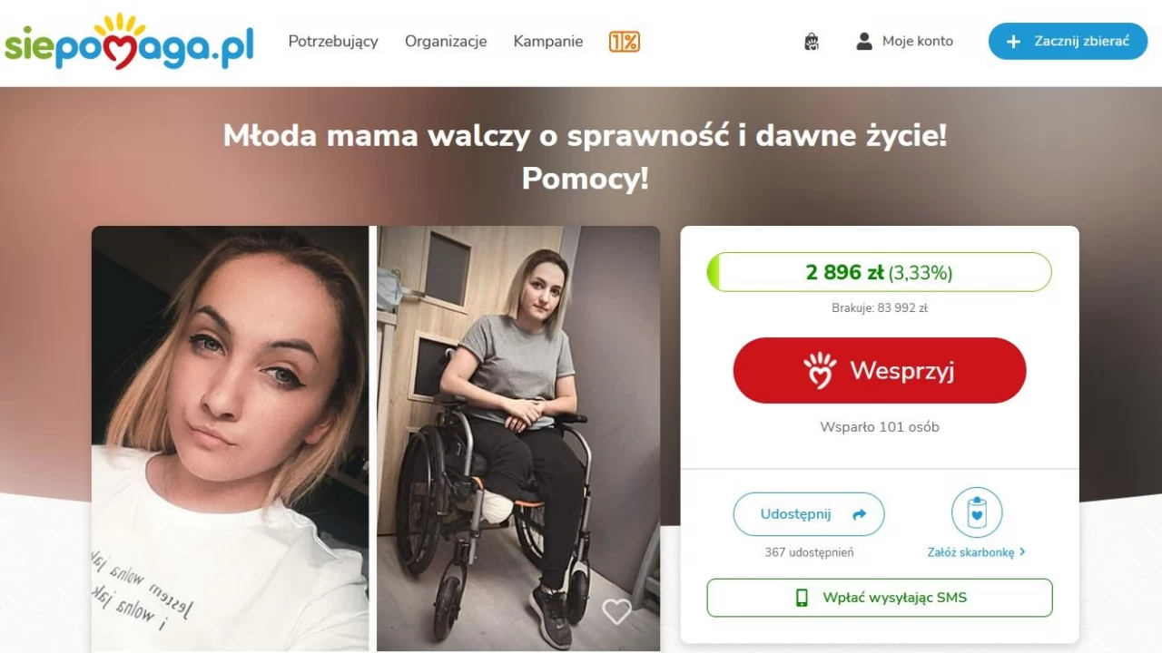 Mieszkanka gminy Pelplin potrzebuje specjalistycznej protezy. Pomożemy?