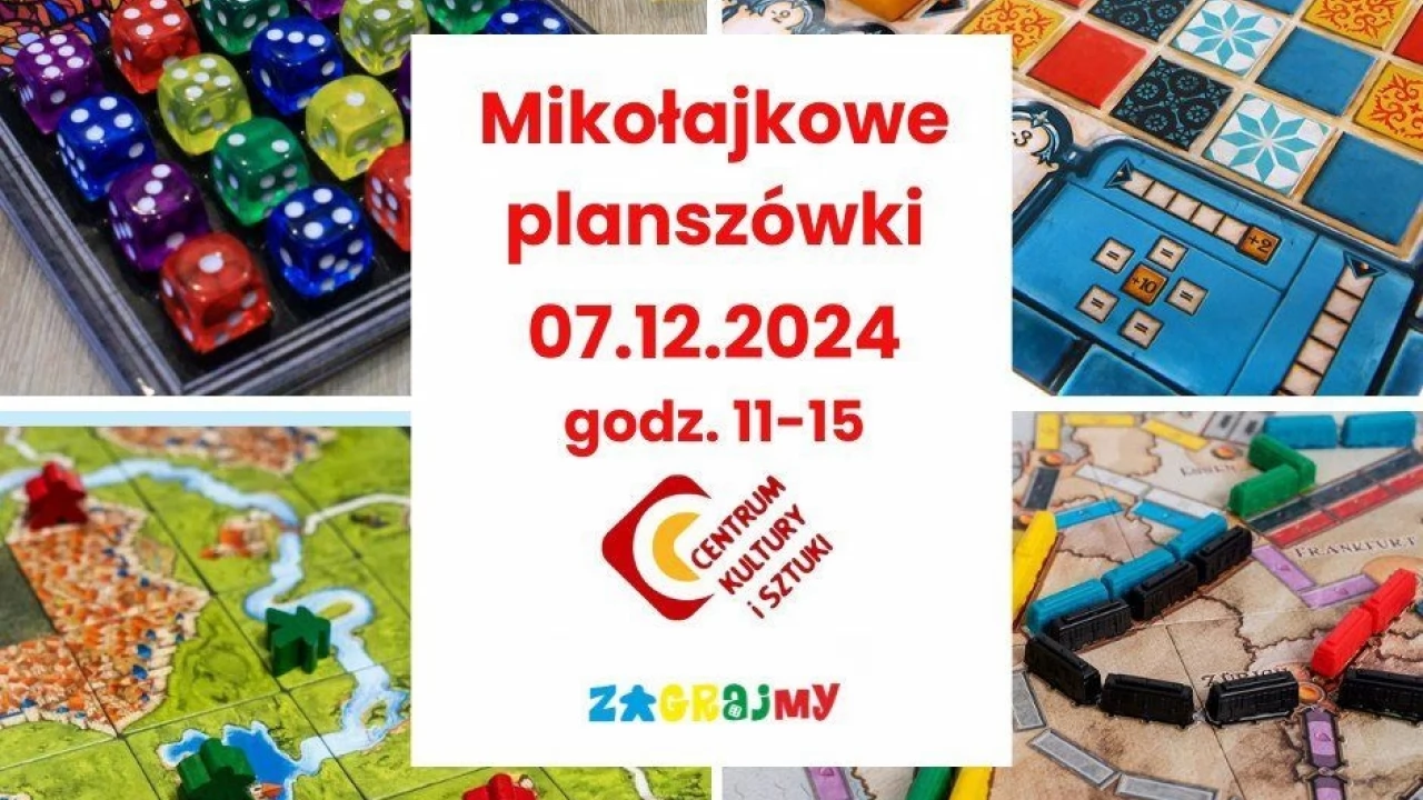 Mikołajkowe planszówki w CKiS