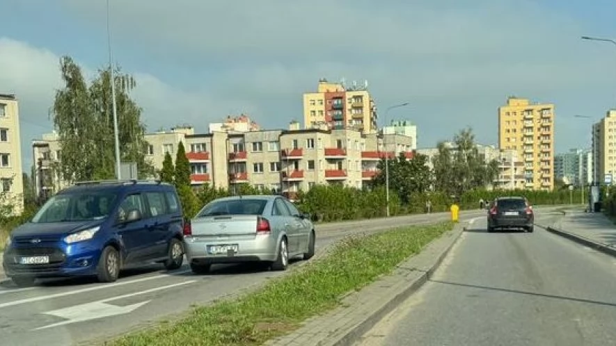 Mistrz kierownicy na skrzyżowaniu
