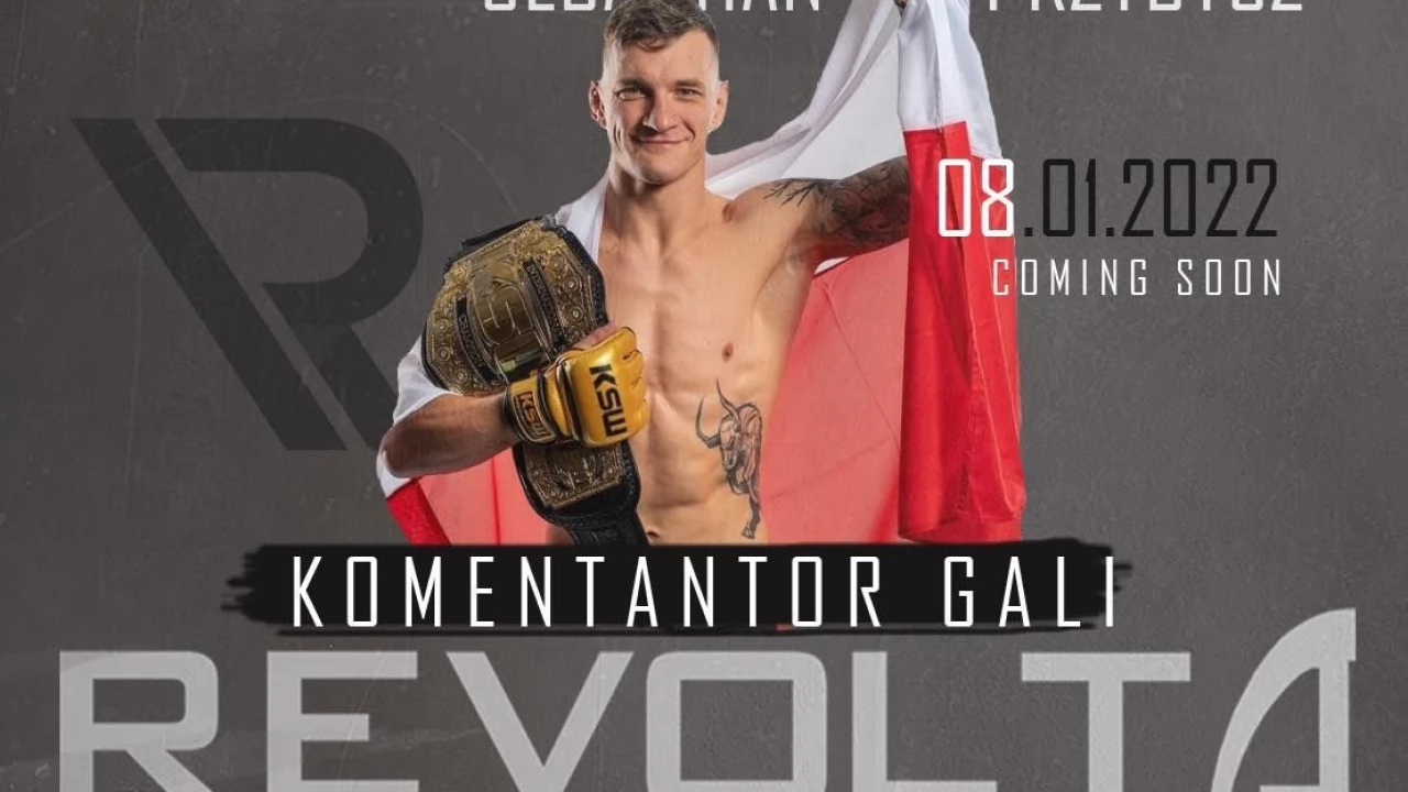 Mistrz KSW komentatorem na Gali Revolta