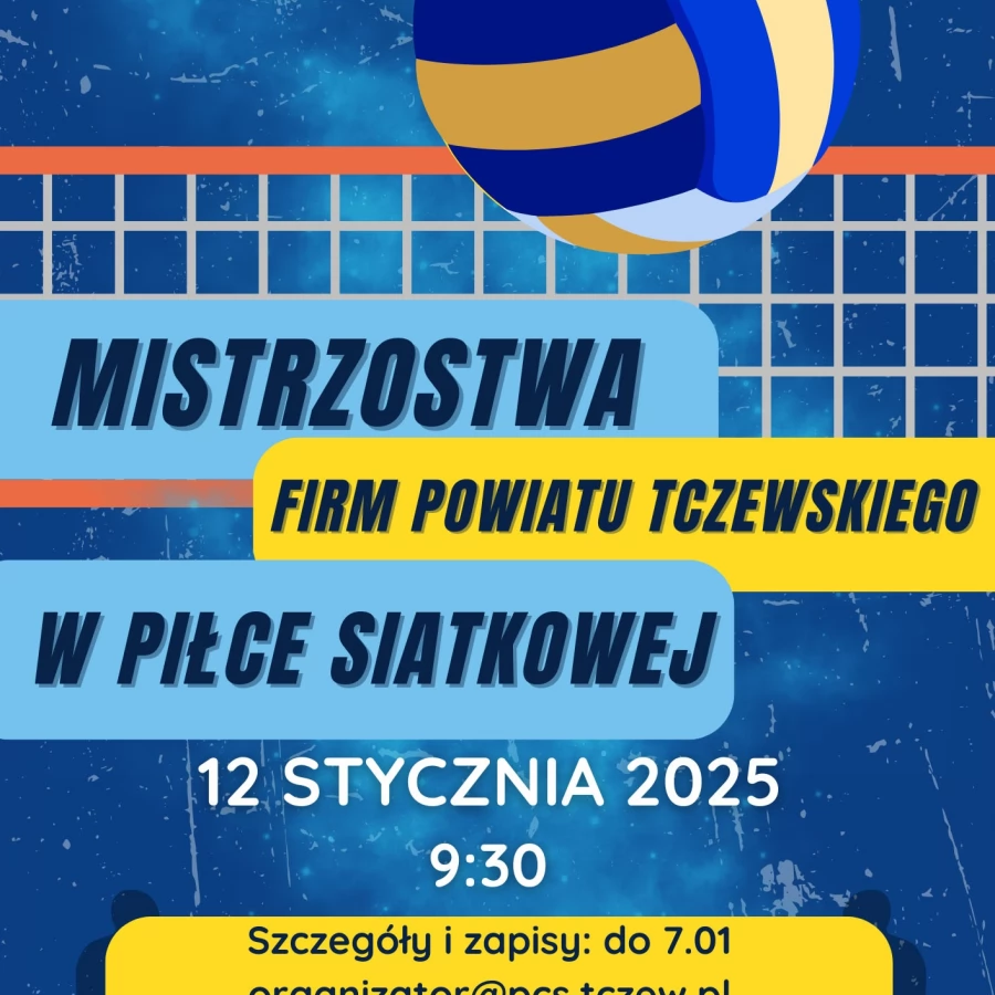 Mistrzostwa Firm Powiatu Tczewskiego w Piłce Siatkowej