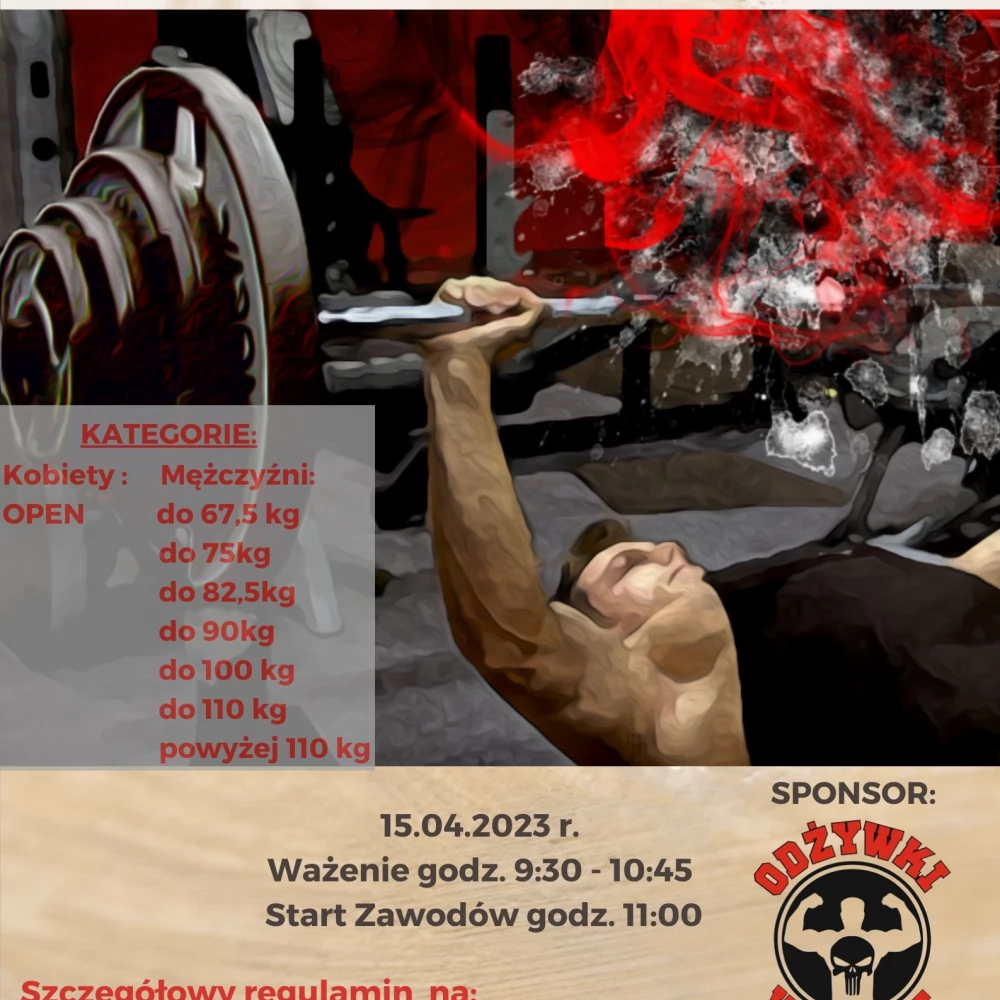 Mistrzostwa Tczewa w Wyciskaniu Sztangi Leżąc