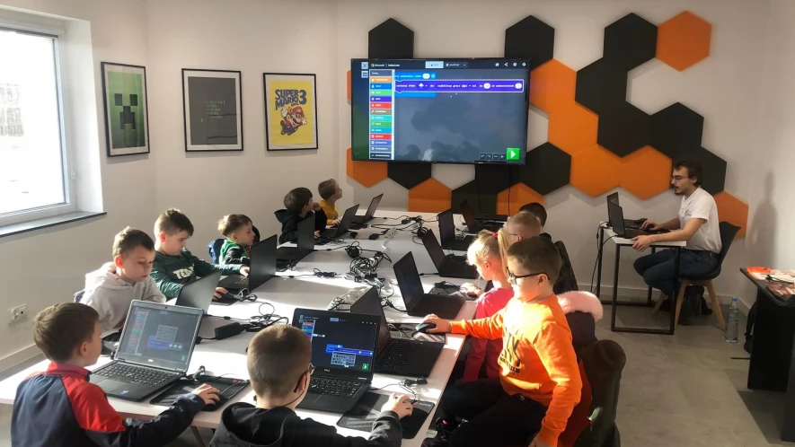 Młodzi tczewianie kodowali z gigantami