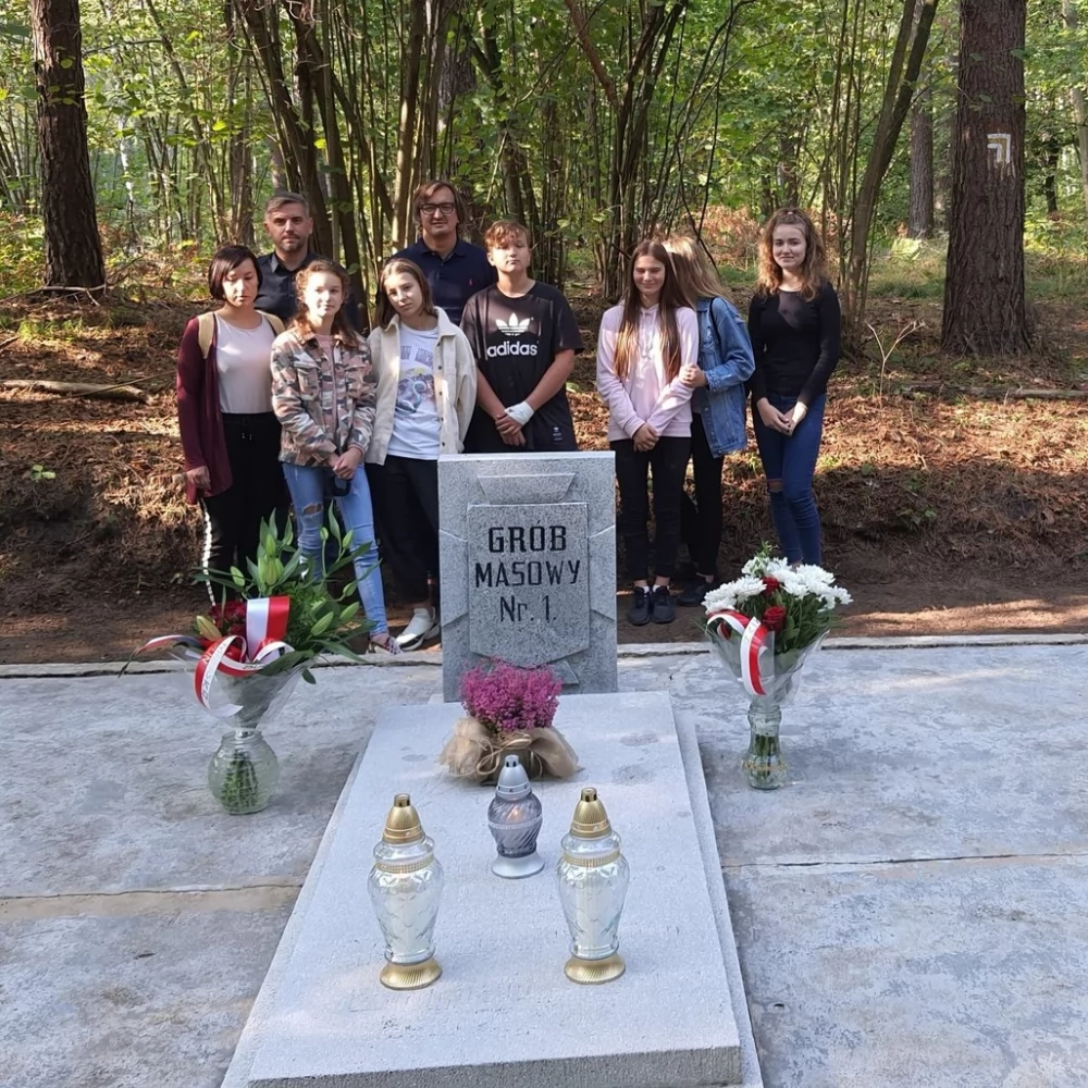 Młodzież z wizytą w Szpęgawsku