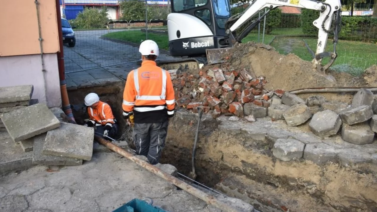 Modernizacja sieci ciepłowniczej w Gniewie