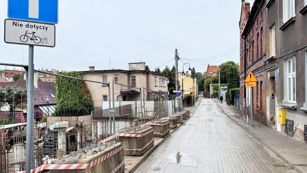 Można już jechać Ogrodową