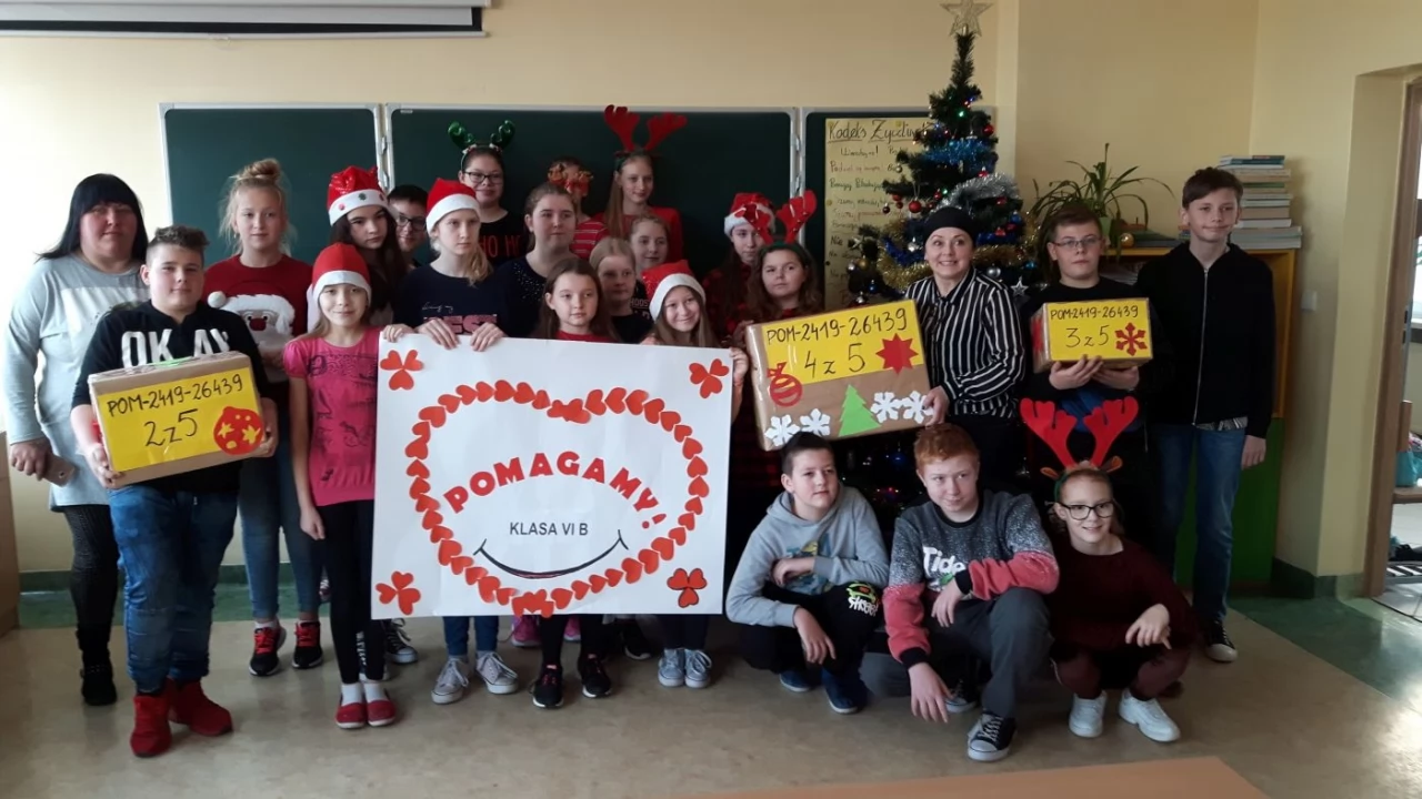 Można? Można! Szóstoklasiści z Rudna przygotowali "Szlachetną paczkę"