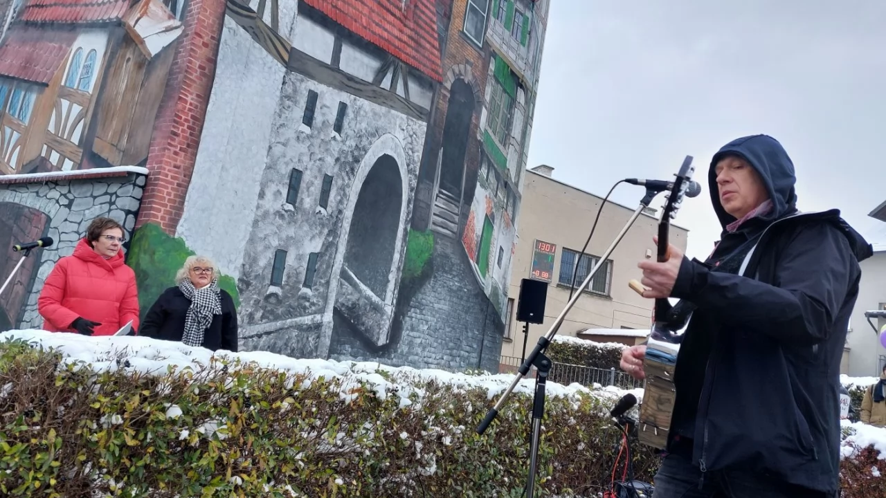 Mural na Starym Mieście już gotowy