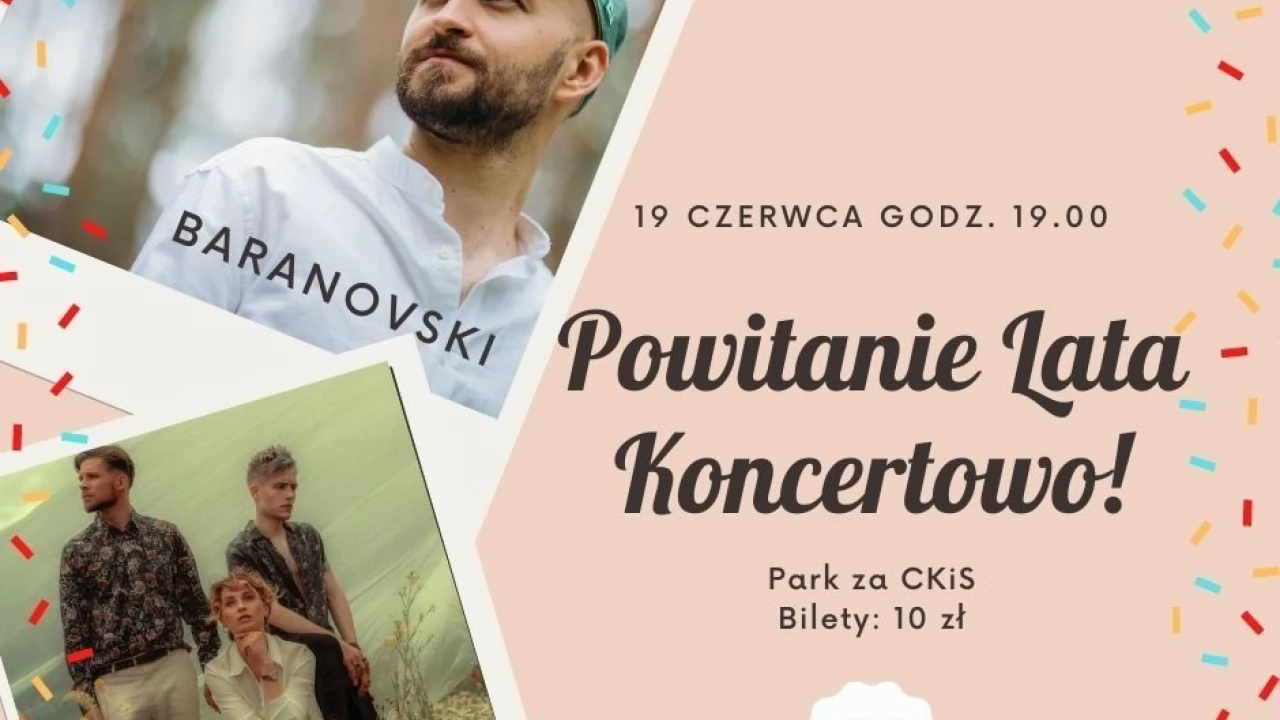 Muzyczne i rodzinne powitanie lata w parku CKiS