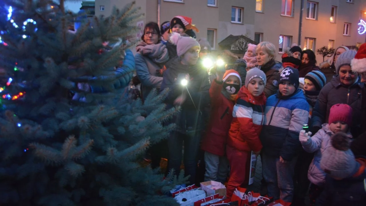 Na Suchostrzygach już świątecznie. Była choinka i prezenty
