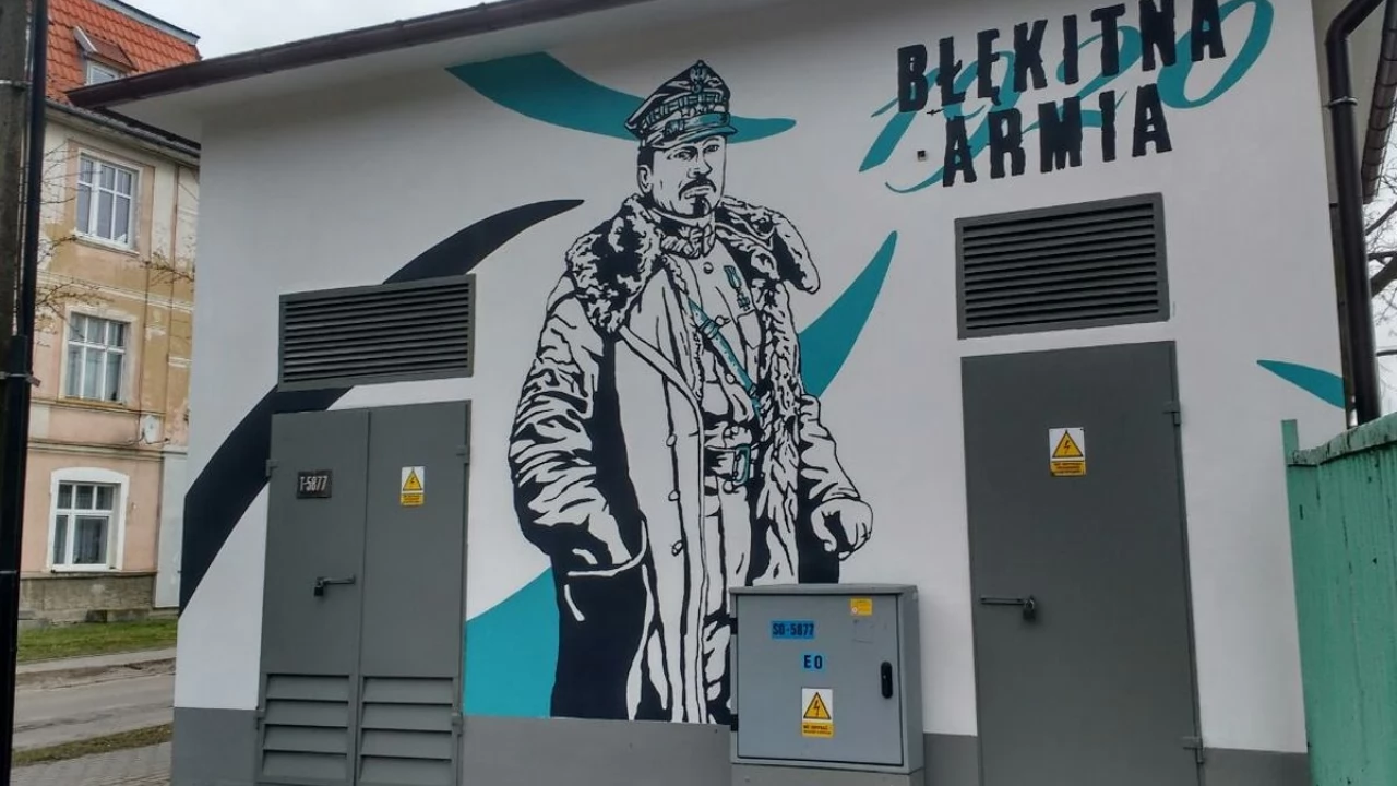 Na zaniedbanych transformatorach powstają murale