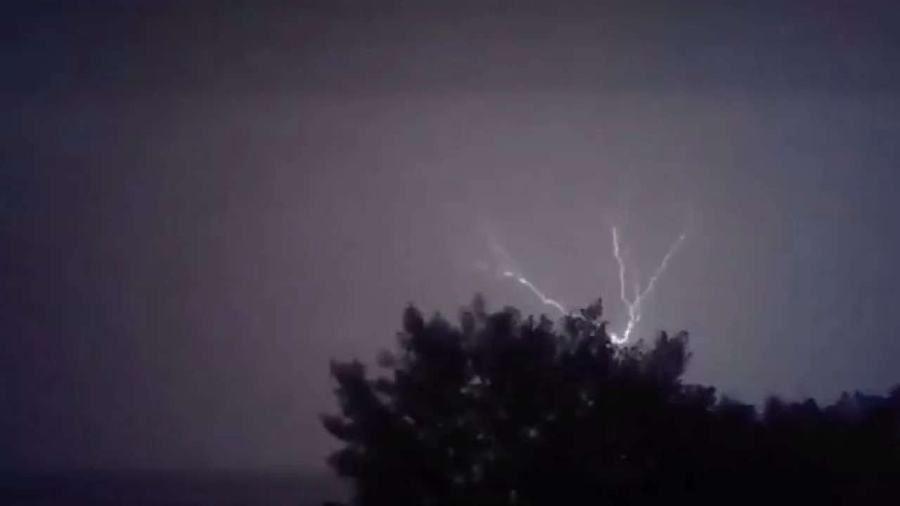 Nagła burza nad Tczewem