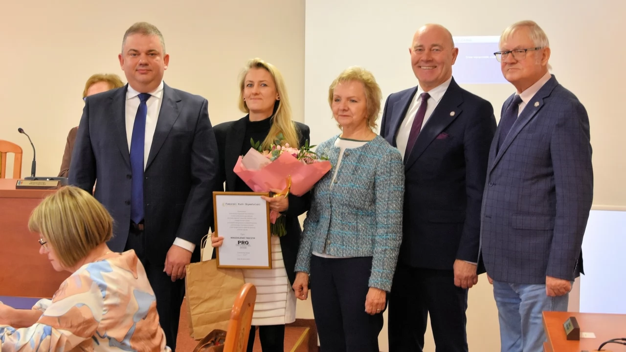 Nagroda Tczewski Pro Obywatel dla Magdaleny Tkaczyk