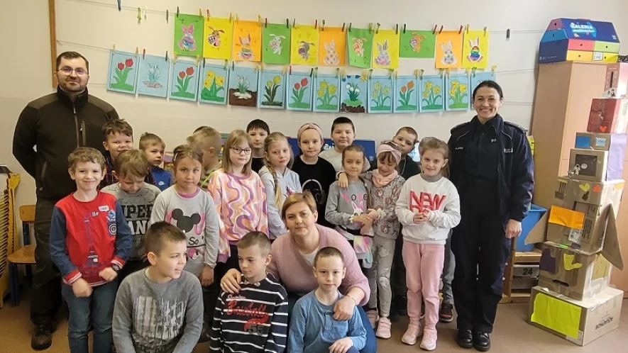 Najmłodsi uczyli się bezpieczeństwa