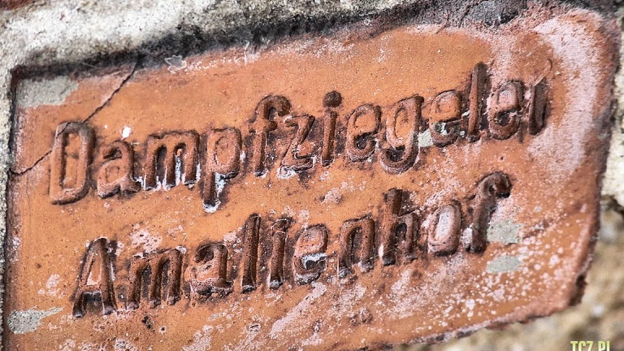 Napis na cegle - dawnego Tczewa czar