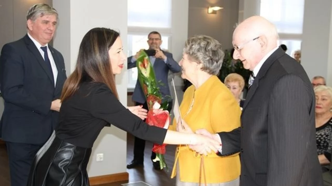 Nawet 60 lat razem! Jubilaci nagrodzeni