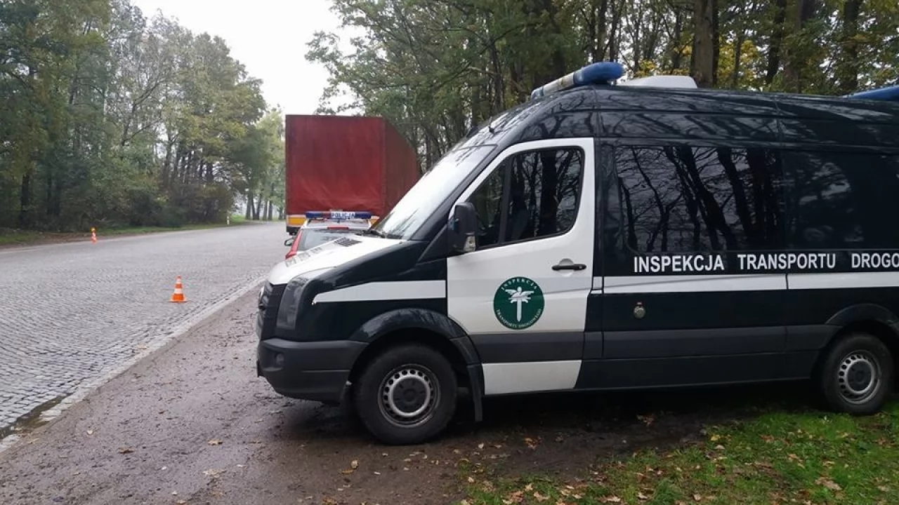 Nietrzeźwy kierowca TIRa na "berlince"