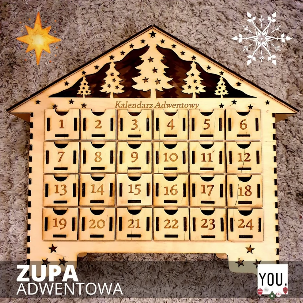 Nietypowy kalendarz adwentowy. Zbierają na zupy dla bezdomnych
