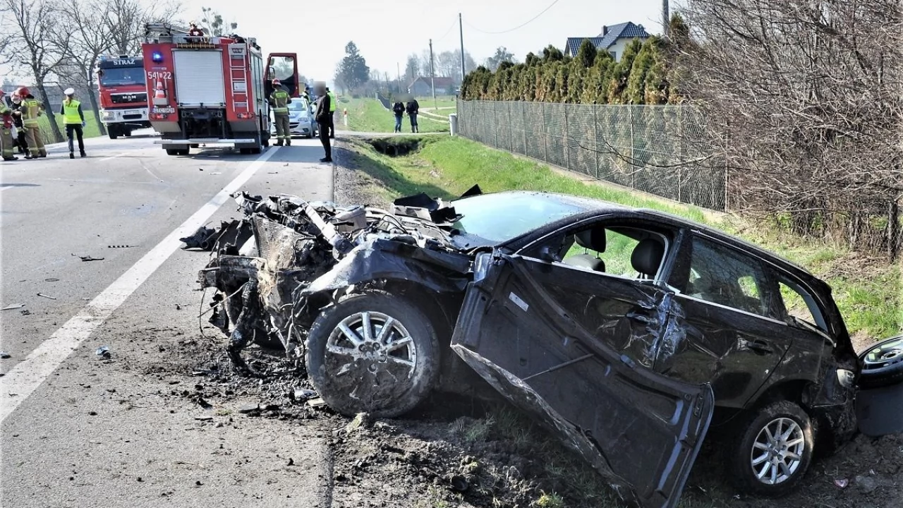 Nieustąpienie pierwszeństwa przyczyną wypadku na dk 91