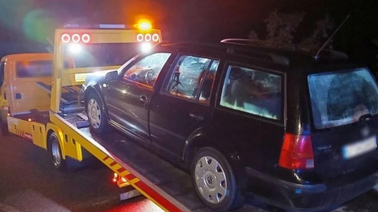 Nocna kontrola zakończyła się na lawecie