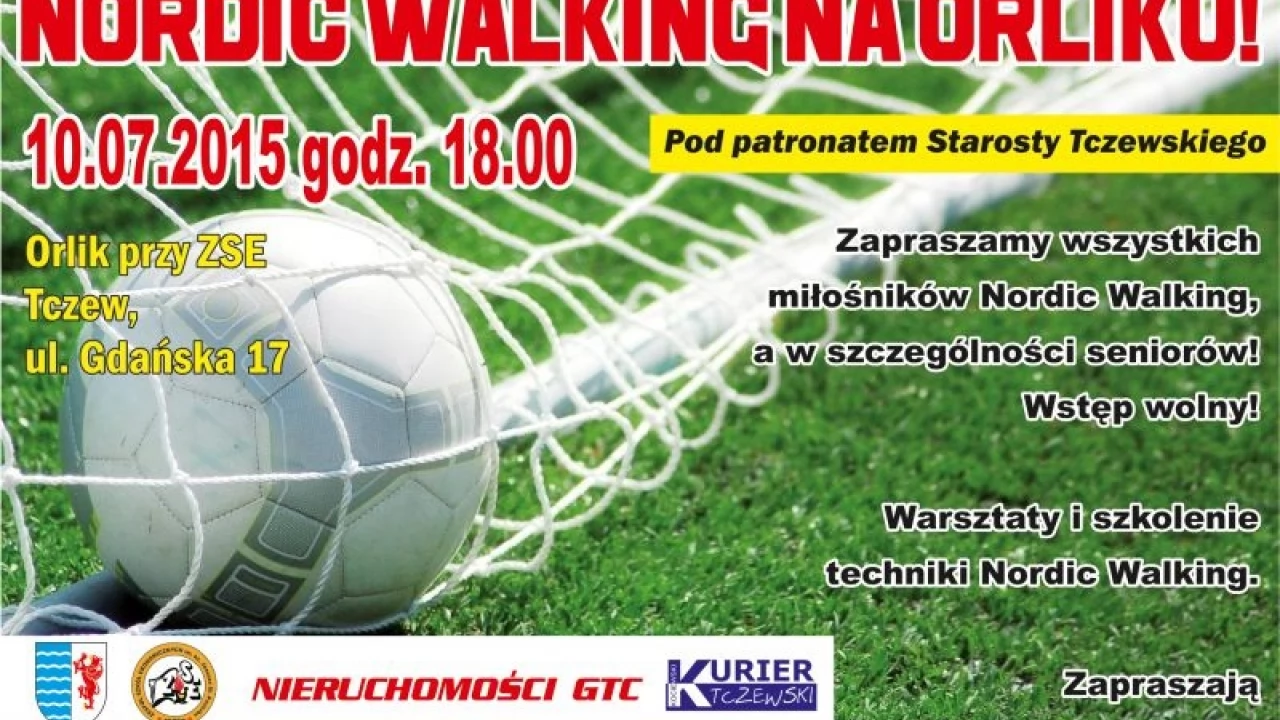 Nordic walking na orliku