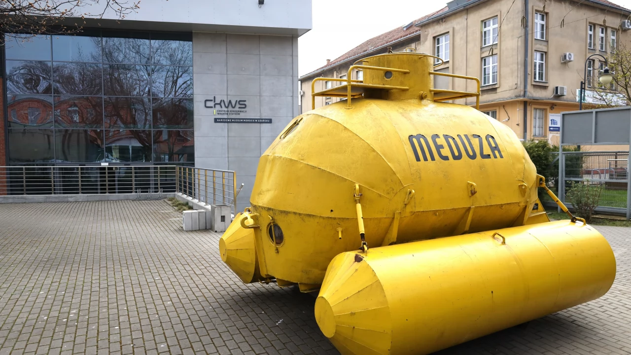 Nowa atrakcja w Tczewie - kabina podwodna "Meduza II"