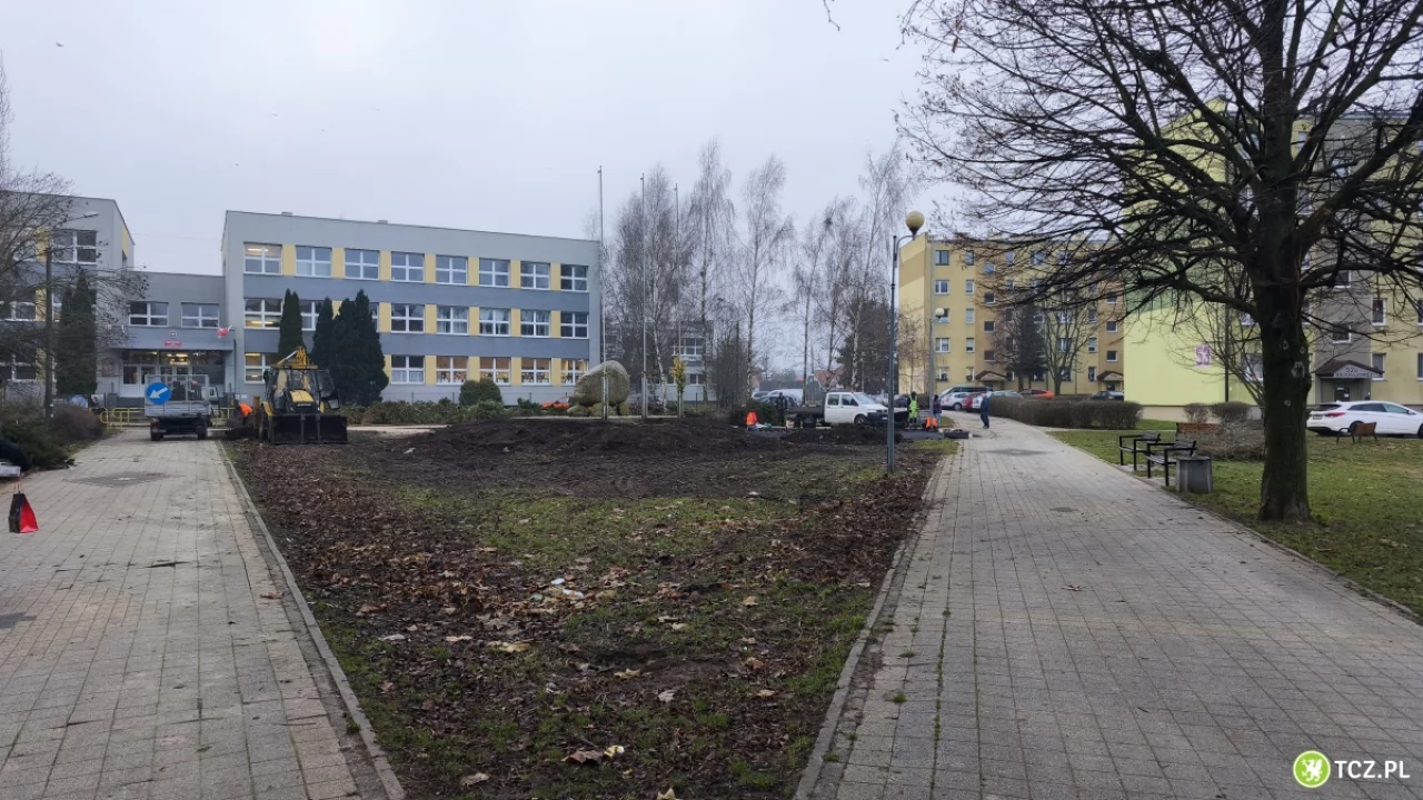 "Nowy" park kieszonkowy przy SP4