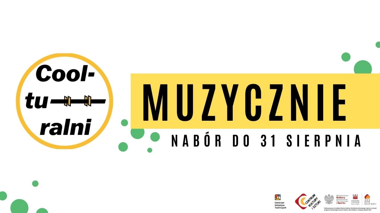 Nowy projekt kulturalny w Tczewie - coolturalni. Zgłoś się i wystąp na scenie