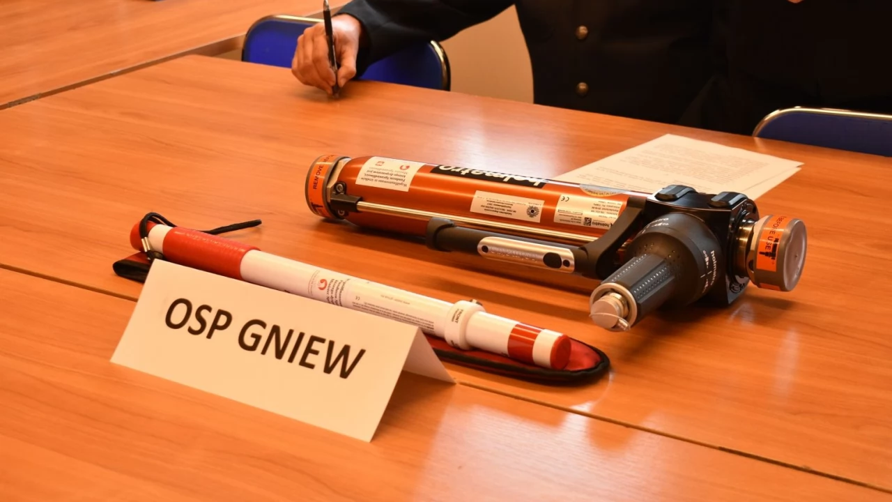 Nowy sprzęt dla gniewskich ochotników