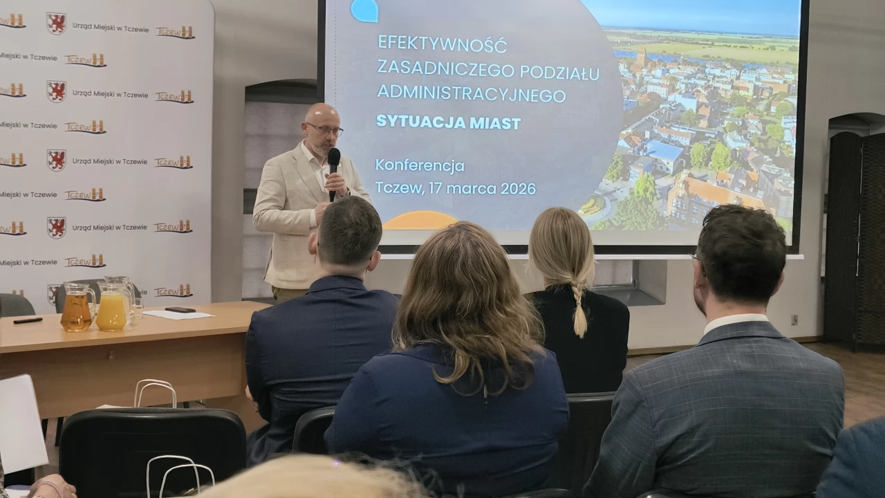 O podziale administracyjnym i procesach zmiany granic na konferencji w Tczewie