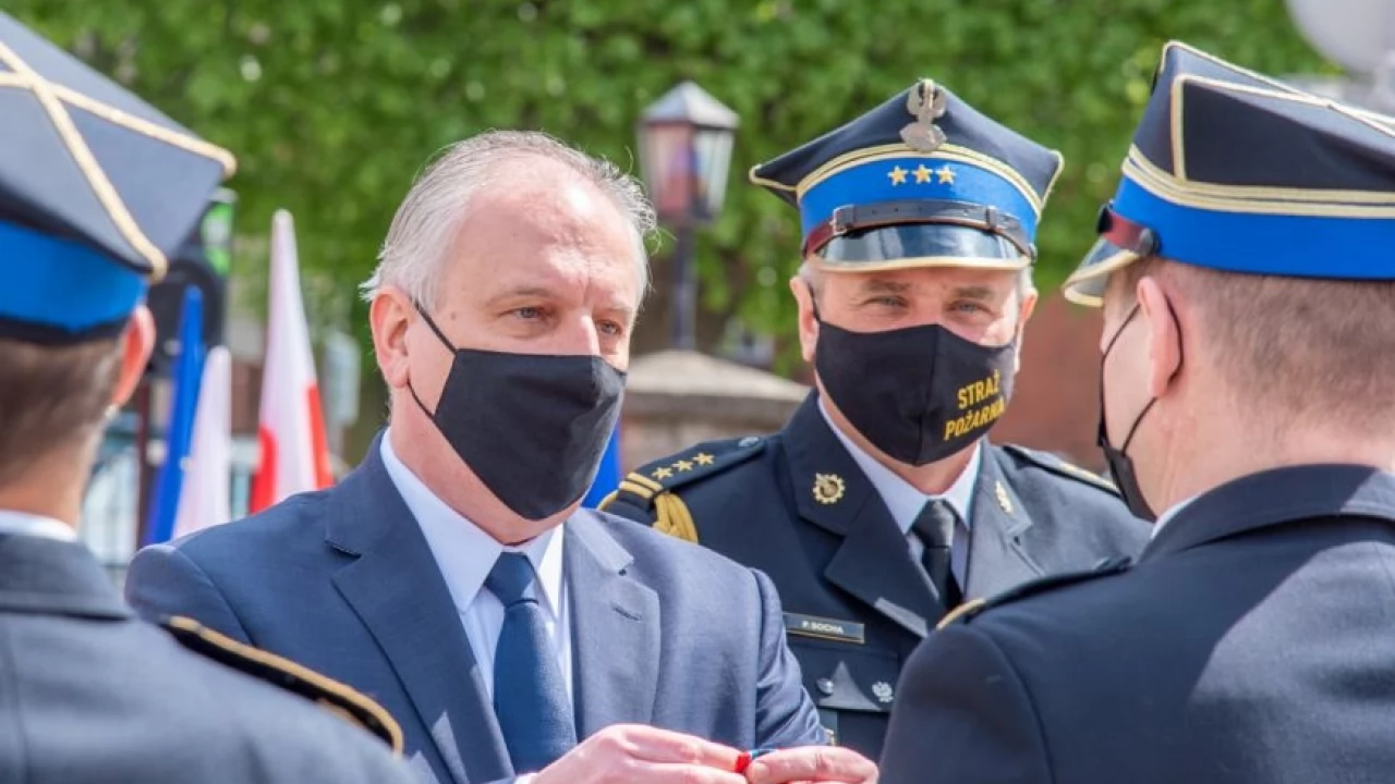 Obchody Dnia Strażaka. Wojewoda na uroczystości w Tczewie