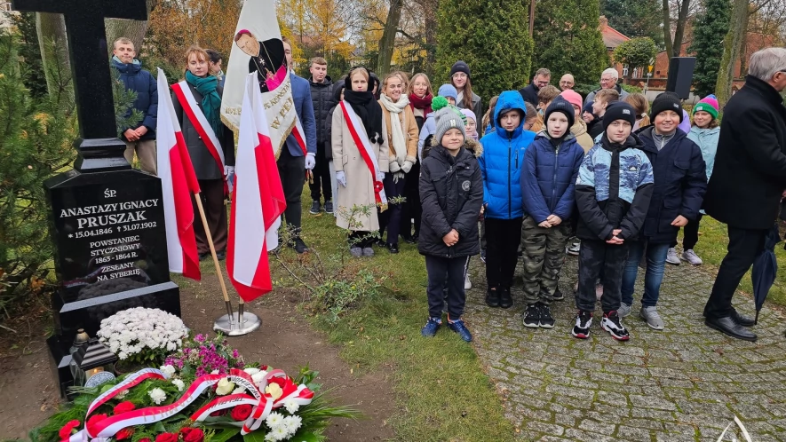 Oddali hołd Powstańcowi Styczniowemu Anastazemu Pruszakowi