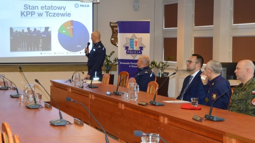 Odprawa roczna policjantów. Zobacz wideo