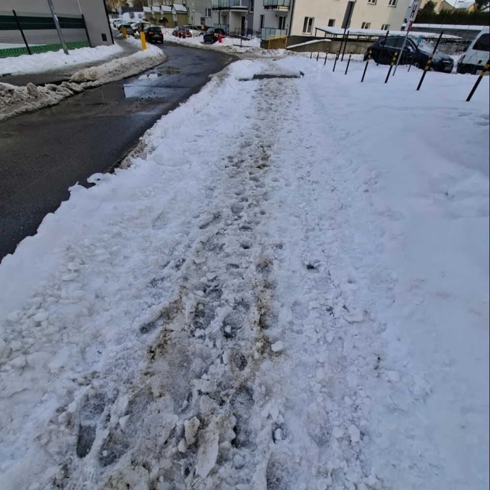 Odśnieżanie w Tczewie - bez propagandy