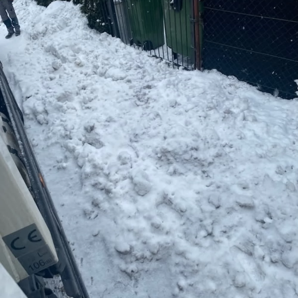 Odśnieżanie w Tczewie. Zasypują nam wjazd na posesję