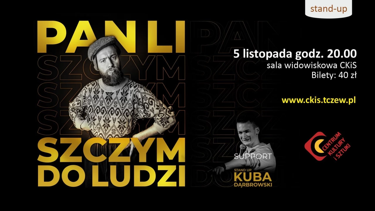 Pan Li "Szczym do Ludzi" - stand-up