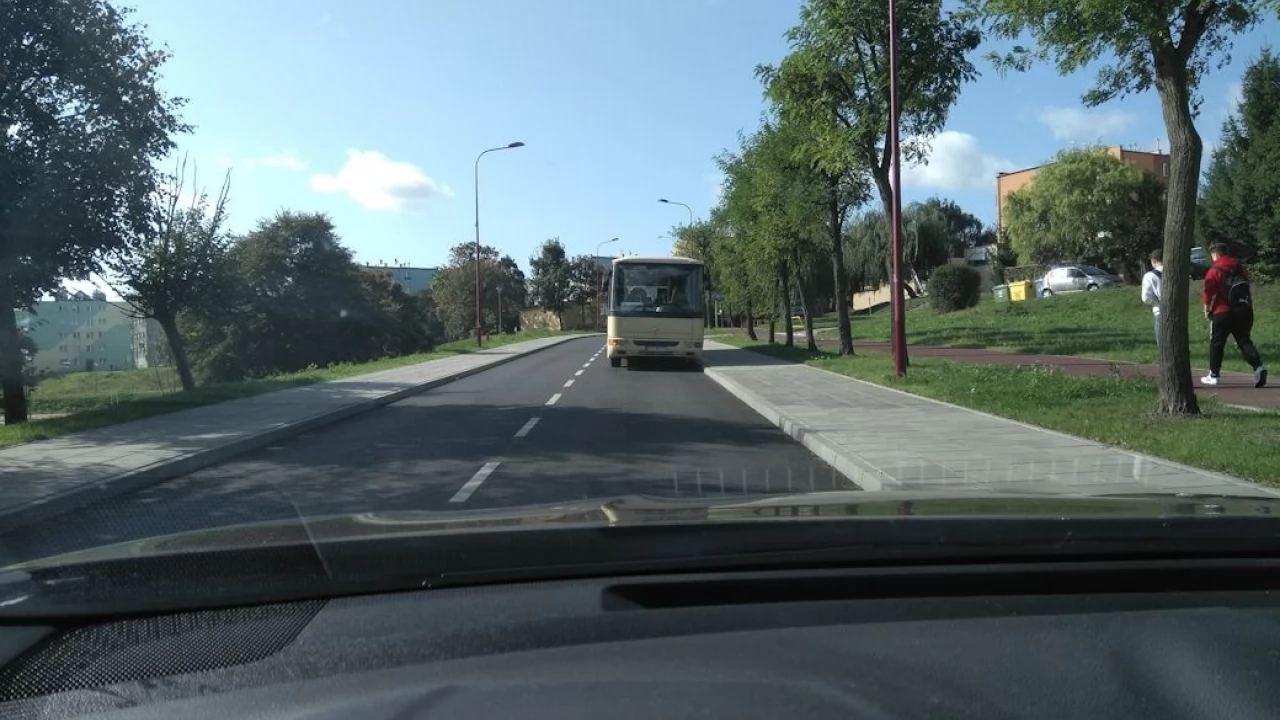 Parking autobusowy na ul. Pułaskiego