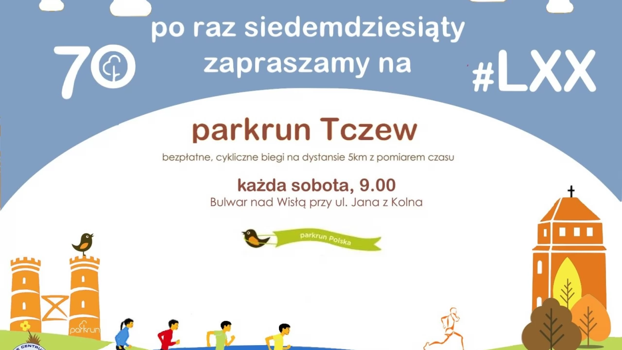 Parkrun. Pobiegną siedemdziesiąty raz